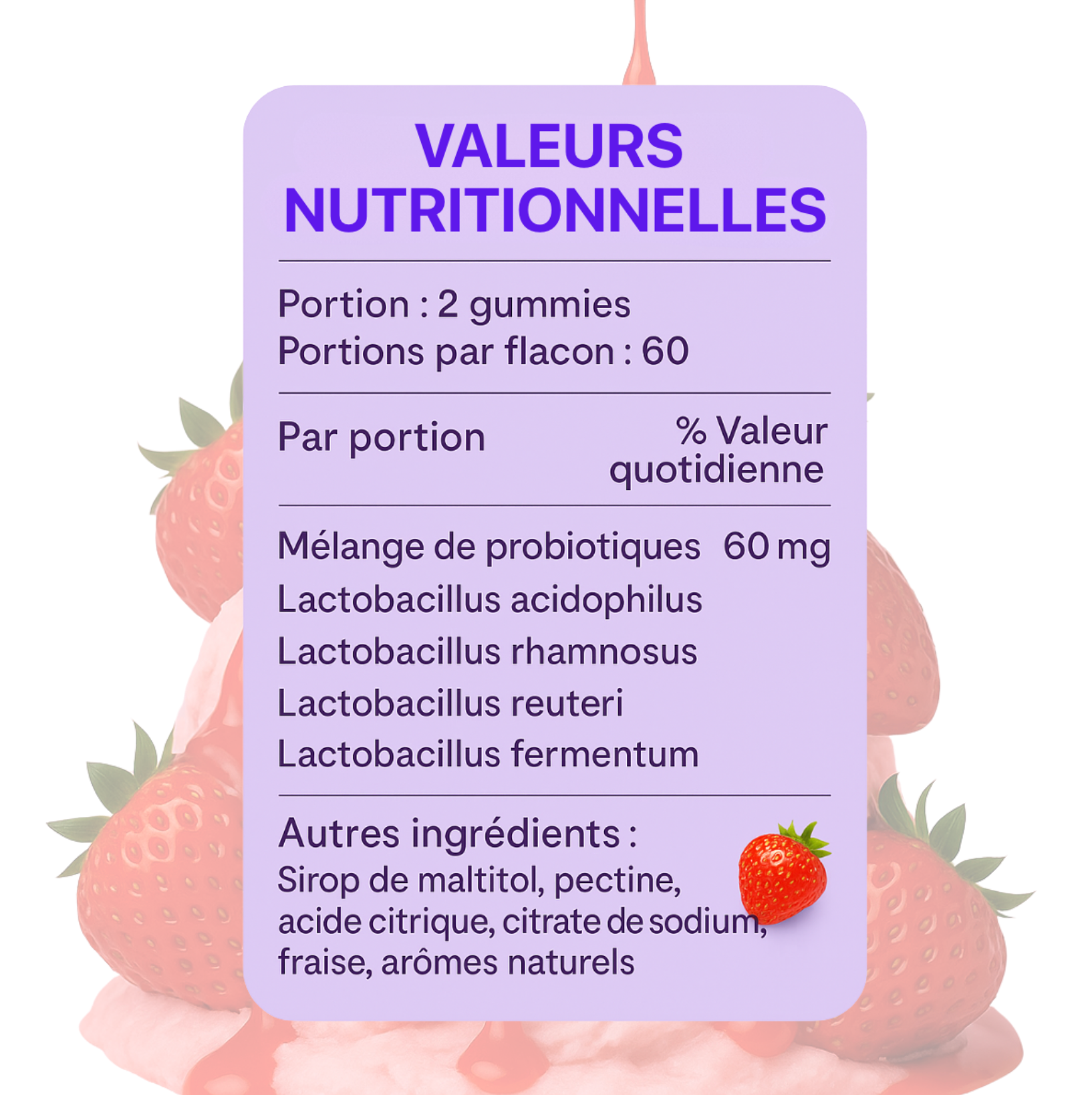Yummy Gummies Lunavia l Gummies Équilibre Féminin - Zéro odeurs & infections